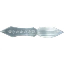 Selenite Athame Large - 7 Chakras (Each)