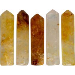 Gemstone Standing Point 1-1.75in - Golden Healer (Pack of 5)