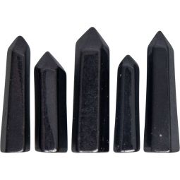 Gemstone Standing Point 1-1.75in - Hematite (Pack of 5)