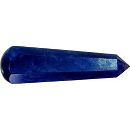 Gemstone Faceted Massage Wand - Iolite (Each)