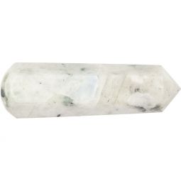 Gemstone Faceted Massage Wand - Rainbow Moonstone (Each)