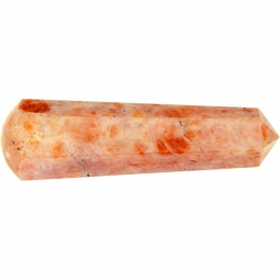 Gemstone Faceted Massage Wand - Sunstone (Each)