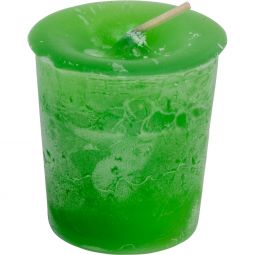 Chakra Votive candle Heart-Green (box of 18)