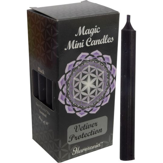 Harmonia Mini Ritual Candle - Protection Vetiver (Pack of 20)