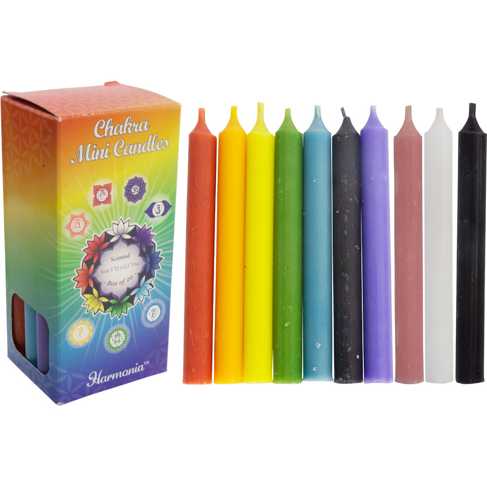 Harmonia Mini Ritual Candle - Chakra - Ass't SCENTS (Pack of 20)