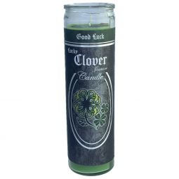 7 Day Glass Ritual Candle - Lucky Clover - Jasmine (Each)