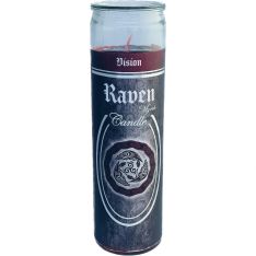 7 Day Glass Ritual Candle - Raven - Myrrh (Each)