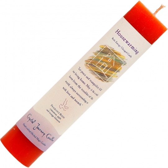 Reiki Herbal Pillar Candle Housewarming (Each)