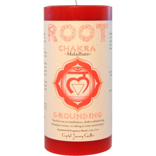 Pillar Chakra Red-Root Muladhara (Each)