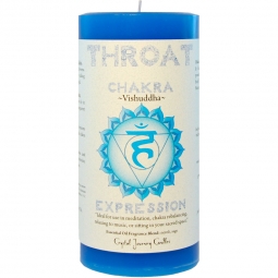 Pillar Chakra Light Blue-Throat Vishuddha (Each)