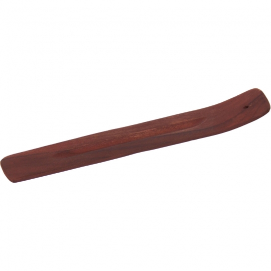 Wood Incense Holder Boat Plain (pack of 12)