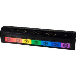 Wood Incense Storage Box - 7 Chakras (Each)