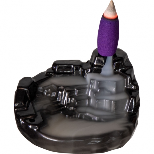Ceramic Backflow Incense Burner - Cascade (Each)