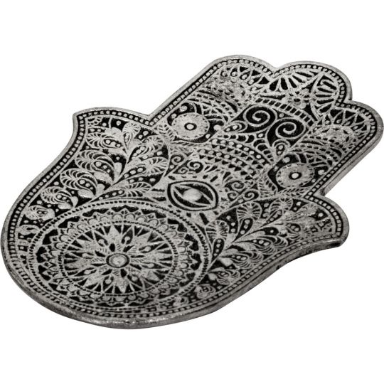 Aluminum Incense Holder - Fatima Hand (Each)