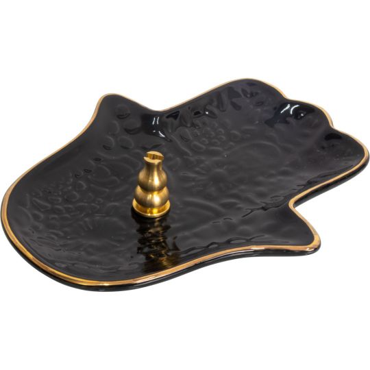 Ceramic Incense Burner - Fatima Hand (Each)
