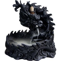 Polyresin Backflow Incense Burner  - Chinese Dragon (Each)