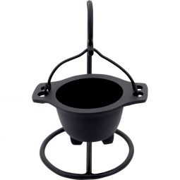 Cast Iron Hanging Cauldron w/ Stand (Each)