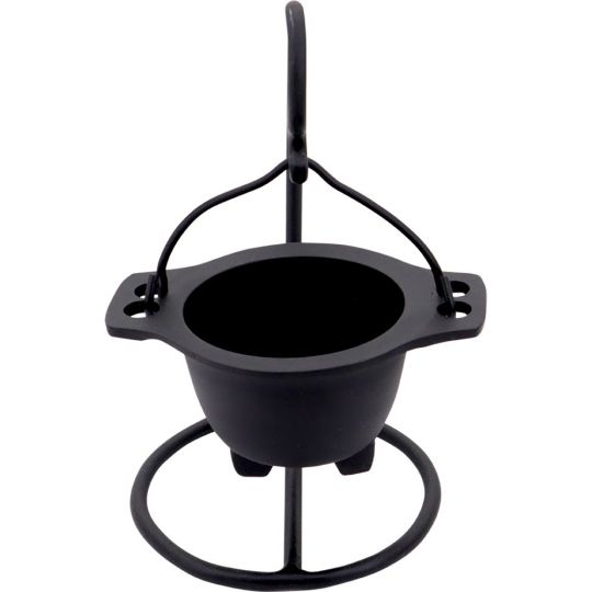 Cast Iron Hanging Cauldron w/ Stand (Each)