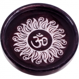 Soapstone Cone Burner - Om (each)