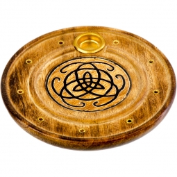 Wood Round Cone Burner - Celtic (Each)