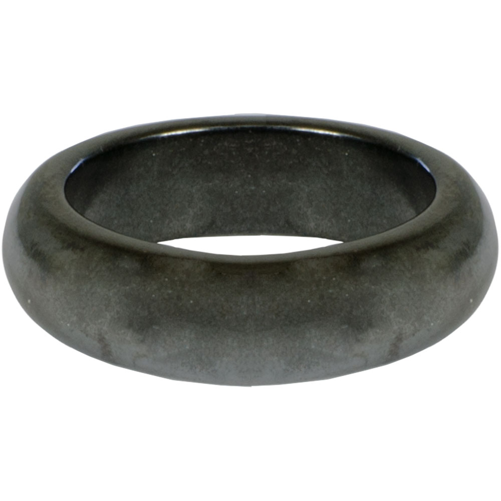 Hematite RING Plain Round Band Magnetic (Pk 50)