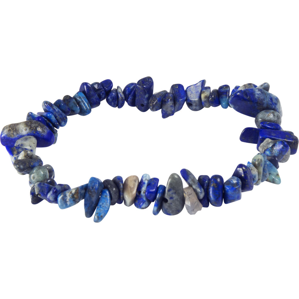 Elastic Chips BRACELET - Lapis Lazurite (Each)