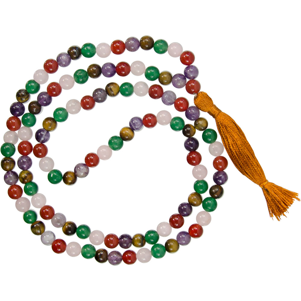 Mala Prayer BEADS Mixed Stones (Each)