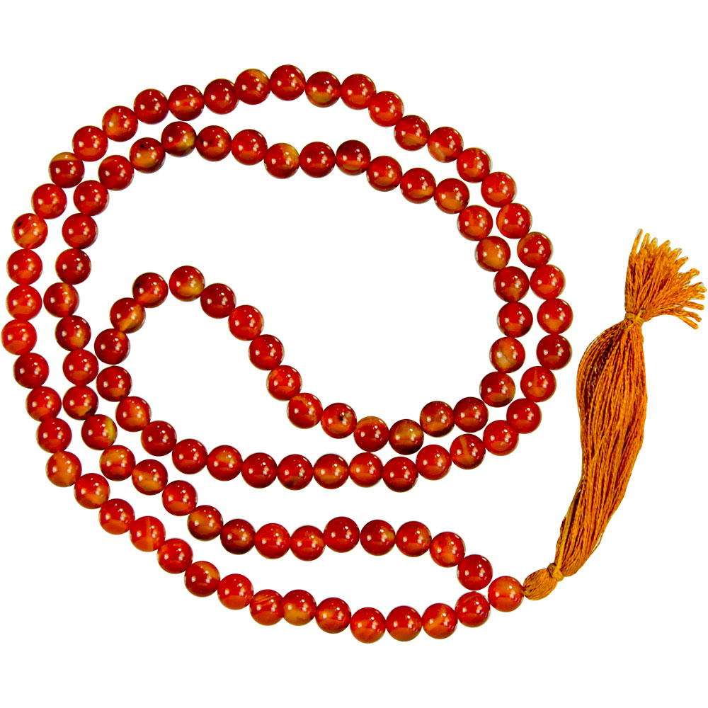 Mala Prayer BEADS Carnelian (Each)