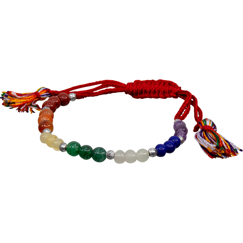 Gemstone Adjustable BRACELET 7 Chakras (Each)