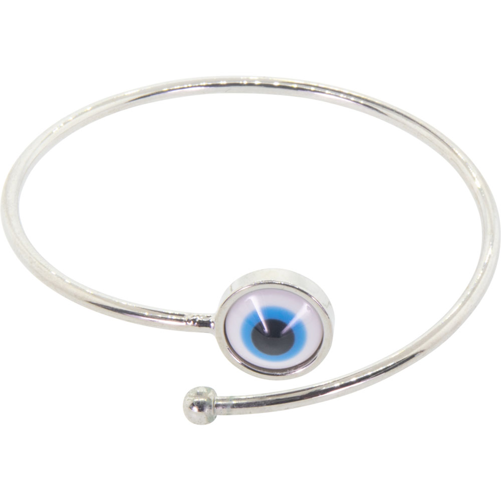 Adjustable BRACELET - Evil Eye Silver (Each)