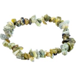 Elastic Chips Bracelet - Labradorite (Each)