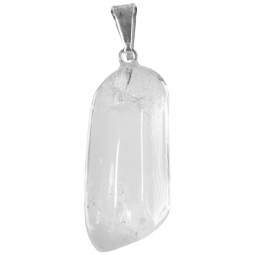 Tumbled Stone Pendant Clear Quartz (each)