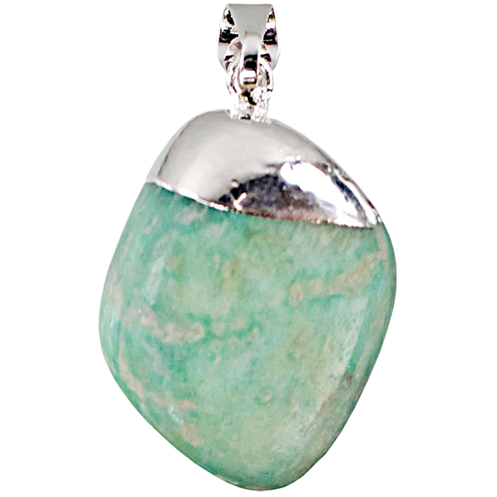 Tumbled Stone PENDANT Amazonite (Each)