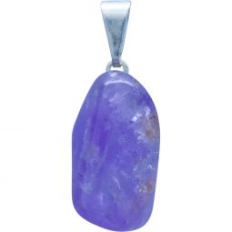 Tumbled Stone Pendant - Amethyst (Pack of 5)