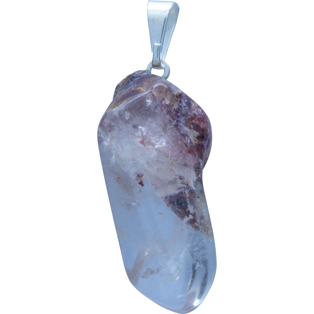 Tumbled Stone PENDANT - Crystal w/ Inclusion (Pack of 5)