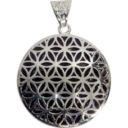 Flower of Life Pendant - Amethyst (Each)