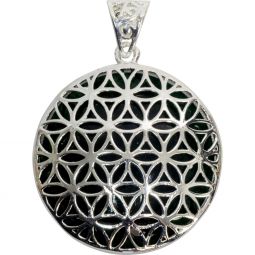 Flower of Life Pendant - Green Aventurine (Each)