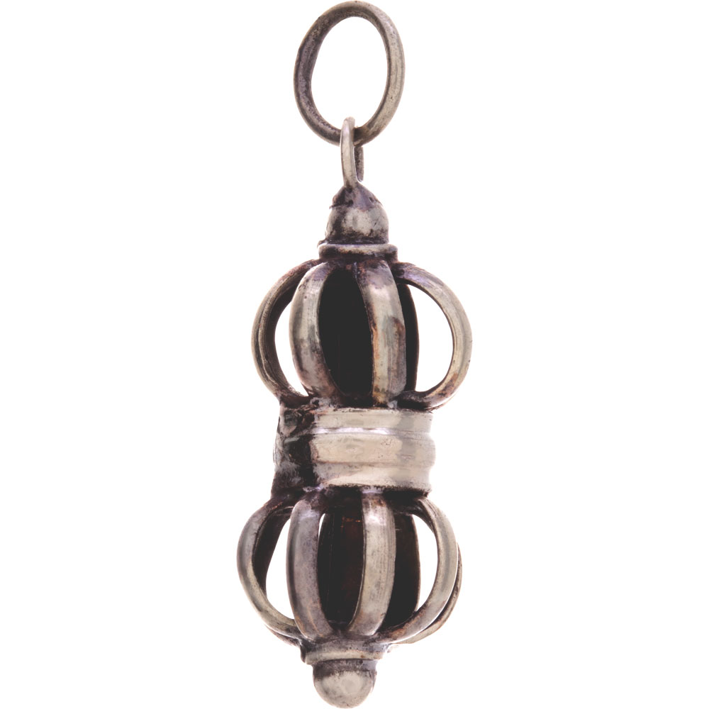 Tibetan PENDANT Dorje Silver - Small (Each)