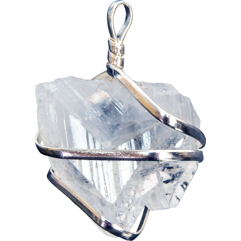 Wire Wrapped Point PENDANT - Apophyllite (Each)