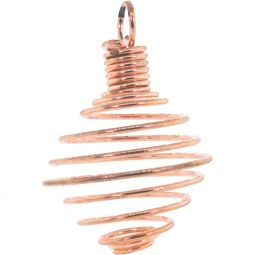 Large Tumbled Stone Cage Empty Copper (Each)