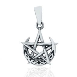 Celtic Night - Pendant Moon Pentacle