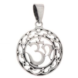 Braid Large Om Pendant