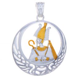 Gold Plated Egyptian Pendant Osiris-Success