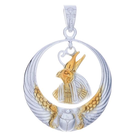 Gold Plated Horus Pendant