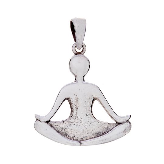 Lotus Meditation Eastern Wisdom Pendant