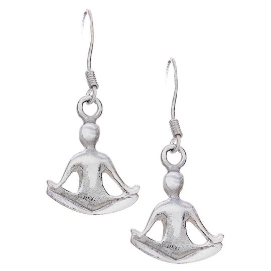 Lotus Meditation Eastern Wisdom Earrings