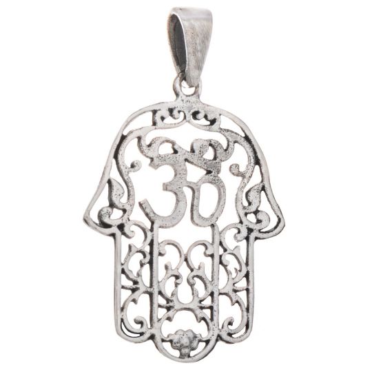 Om Fatima Hand Pendant