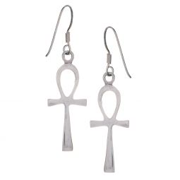 Thin Ankh Earrings