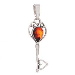 Key Amber Pendant Asst'd Colors