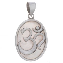 OM Mother of Pearl Pendant